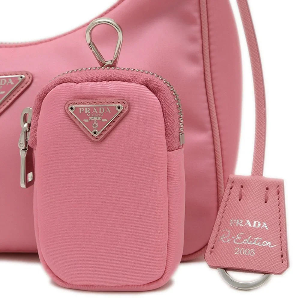 PRADA Pink Shoulder Bag - Picture 4 of 9